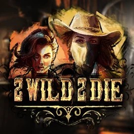 Official Slots logo: 2 Wild 2 Die by Hacksaw Gaming at Uspin Casino
