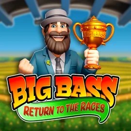 Big Bass Return to the Races logo by Pragmatic Play at Uspin Casino