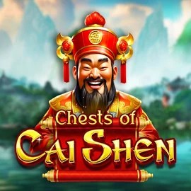 Chests of Cai Shen slot logo by Pragmatic Play at Uspin Casino