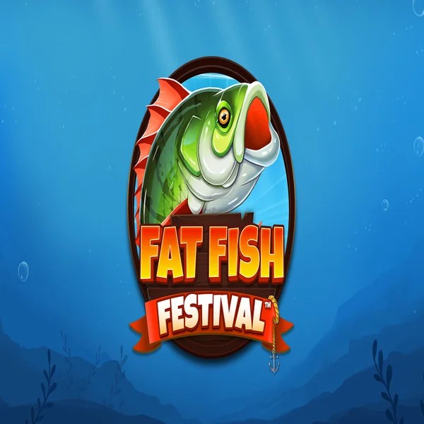 Slots logo of Fat Fish Festival from Wishbone Games at Uspin Casino