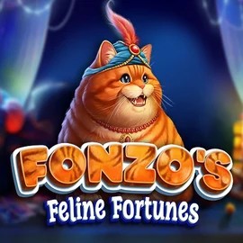 Slots logo of Fonzos Feline Fortunes from Pragmatic Play at Uspin Casino