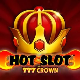 Hot Slot 777 Crown slot logo by Wazdan at Uspin Casino